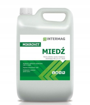 Mikrovit Miedź Cu 5l Nawóz Dolistny Intermag