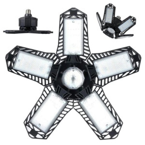 Lampa Garażowa Sufitowa Składana Led Mocna
