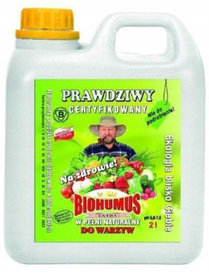 Biohumus Extra Do Warzyw 2l Ekodarpol