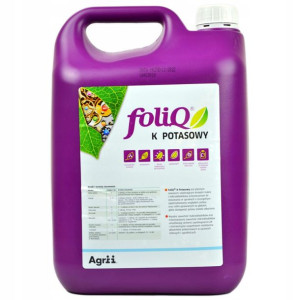 Foliq K Potasowy 5l Nawóz Owoce Warzywa Agrii