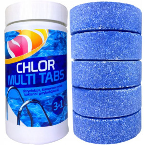 Chlor Multi Tabs 3w1 Tabletki Do Basenu 1kg Gamix
