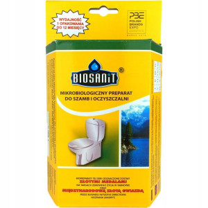 Biosanit Aktywator Do Szamb I Oczyszczalni 250g