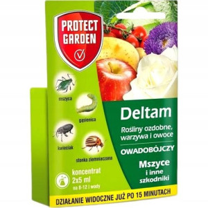 Deltam Oprysk Stonka Mszyca 2x5ml Protect Garden