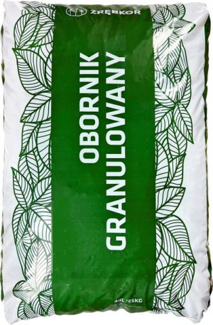 Kurzo Bydlęcy Obornik Granulowany 40l Naturalny