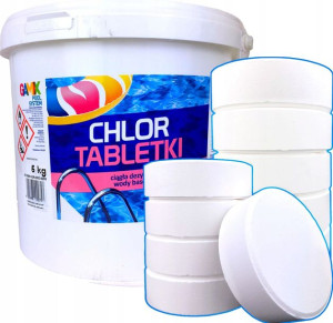 Chlor Tabletki Do Basenu Chemia Basenowa 5kg