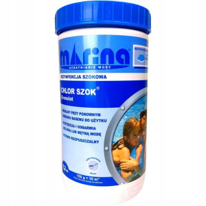 Chlor Szok 1,2kg Marina Granulat Chemia Basenowa