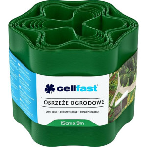 Obrzeże ogrodowe zielone 15cm x 9mb Cellfast