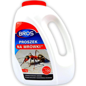 Silny Proszek Na Mrówki Likwiduje Gniazda Bros 1kg