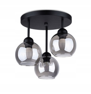 Żyrandol ALINO 3 czarny glamour Sollux Lighting