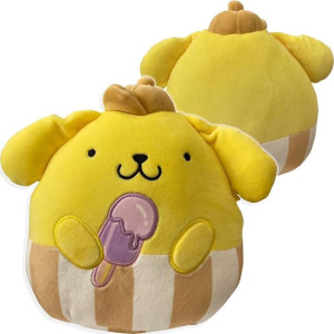 Squishmallows Sanrio Squad Pompompurin z Lodem Maskotka 20cm Squish 2234 22