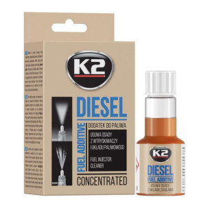 K2 Diesel Dodatek Do Paliwa Do Czyszczenia Wtryskiwaczy 50ml