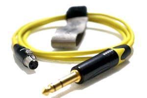 Kabel Słuchawkowy AKG 1/4 Prosty Stereo Jack Męski do 3-Pin Mini XLR Żeński