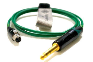 Kabel Słuchawkowy AKG 1/4 Prosty Stereo Jack Męski do 3-Pin Mini XLR Żeński