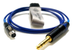 Kabel Słuchawkowy AKG 1/4 Prosty Stereo Jack Męski do 3-Pin Mini XLR Żeński