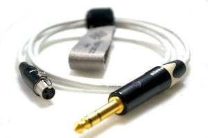 Kabel Słuchawkowy AKG 1/4 Prosty Stereo Jack Męski do 3-Pin Mini XLR Żeński
