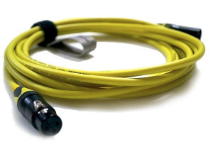 Kabel Mikrofonowy Symetryczny Interkonekt 3-Pin Prosty XLR Żeński do 3-Pin