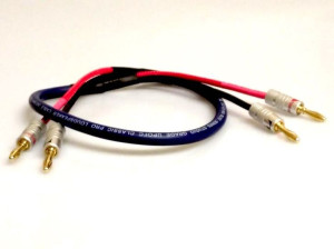 Kabel Głośnikowy HiFi 2x Prosty Banan Jack do 2x Prosty Banan Jack Van Damm