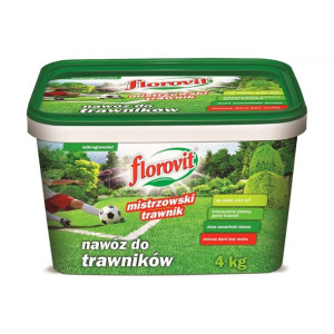 FLOROVIT Nawóz mistrzowski trawnik na mech 4kg