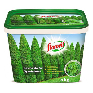 FLOROVIT Nawóz do Tui Żywotników 8 kg wiaderko