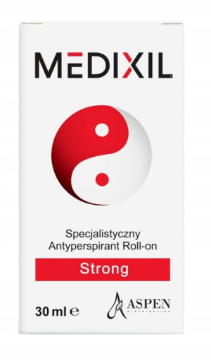 Medixil Antyperspirant roll-on w kulce 30ml strong