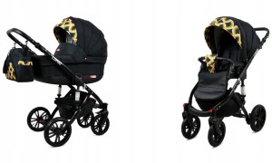 BabyLux Wózek 2w1 dziecięcy spacerówka Lumio