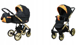 BabyLux Wózek 2w1 dziecięcy spacerówka Lumio