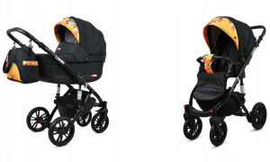 BabyLux Wózek 2w1 dziecięcy spacerówka Lumio