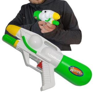 Pistolet na wodę duży 28cm wodny Śmigus Dyngus pistolety wodne dla dzieci