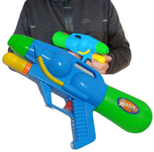 Pistolet na wodę duży 28cm wodny Śmigus Dyngus pistolety wodne dla dzieci
