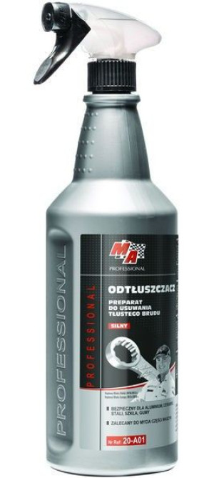 MA PROFESSIONAL Odtłuszczacz 20-A01 Usuwa tłusty brud 1L