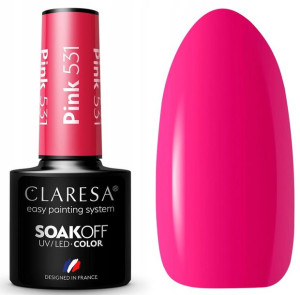 Claresa Lakier Hybrydowy Pink 531 -5g