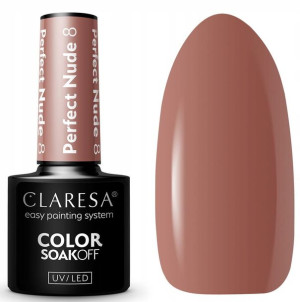 Claresa Lakier Hybrydowy Perfect Nude 8 -5g