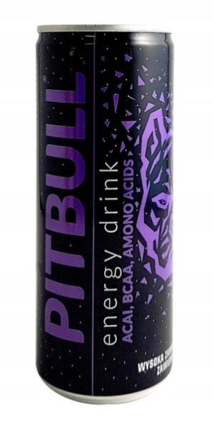 PITBULL Energy Drink ACAI 250ml napój energetyczny