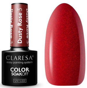Claresa Lakier Hybrydowy Dusty Rose 3 - 5g