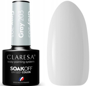 Claresa Lakier Hybrydowy Gray 203