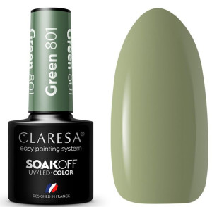 Claresa Lakier Hybrydowy Green 801
