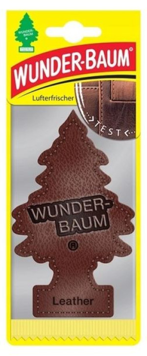 WUNDER-BAUM Zapach SKÓRA LEATHER odświeżacz choinka