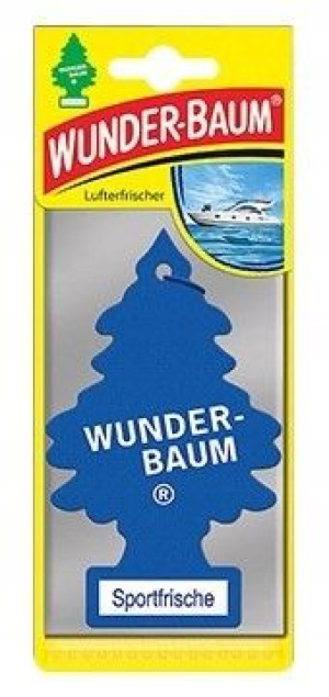 WUNDER-BAUM Zapach SPORT odświeżacz choinka