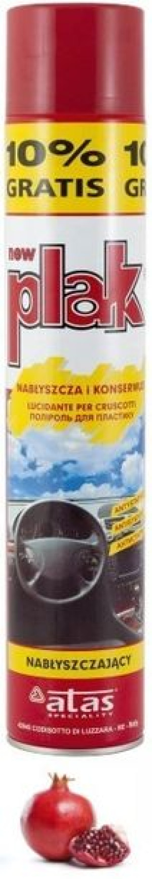 Plak BŁYSK 750ml +10% nabłyszcza KOKPIT GRANAT