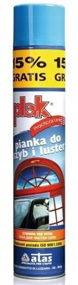 Plak Practical Line Pianka do Szyb i Luster 500ml