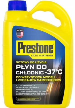 PŁYN DO CHŁODNIC chłodnicy -37st.C PRESTONE 4L