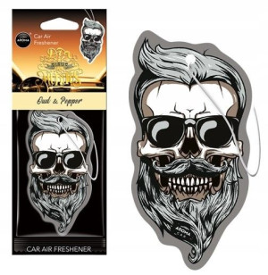Aroma Car MUERTOS OUD&PEPPER SKULL Odświeżacz