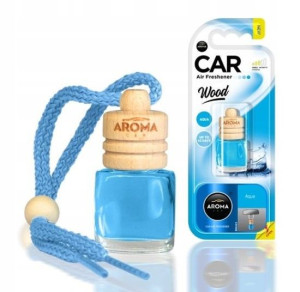 Aroma Car Wood AQUA Morski zawieszka odświeżacz buteleczka