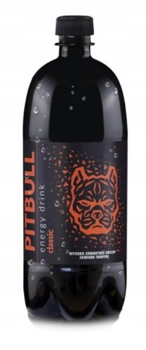 PITBULL Energy Drink CLASSIC 1L napój energetyczny