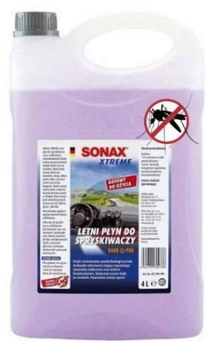 LETNI PŁYN do spryskiwaczy 4L Sonax Xtreme NANOPRO