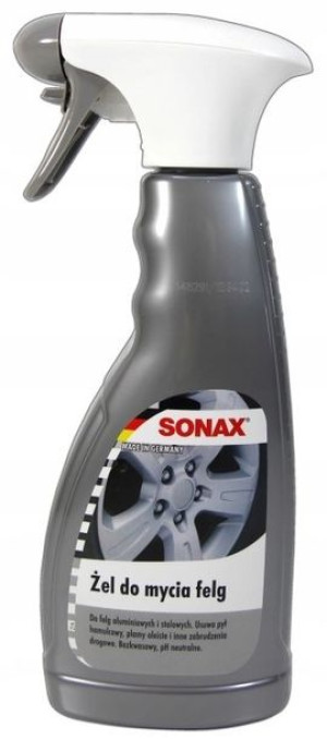 SONAX Żel do mycia felg aluminiowych stalowych
