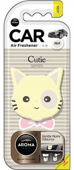 Aroma Car CAT CUTIE kot zawieszka zapach WANILIA