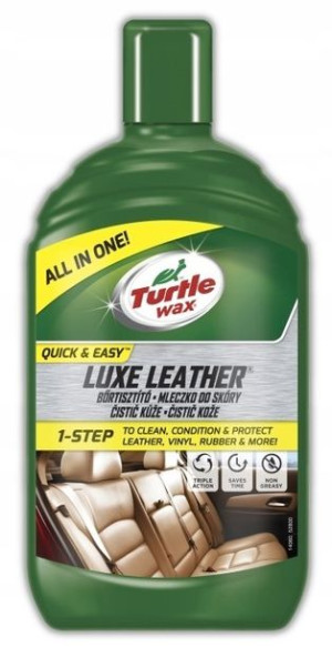 TURTLE WAX LUXE LEATHER Mleczko do skóry 500ml 3w1