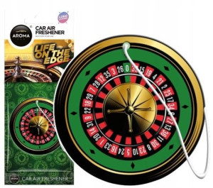 Aroma Car Seria KASYNO poker RULETKA ROULETTE