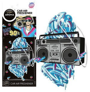 Aroma Car BACK TO 90' disco Boom Box odświeżacz